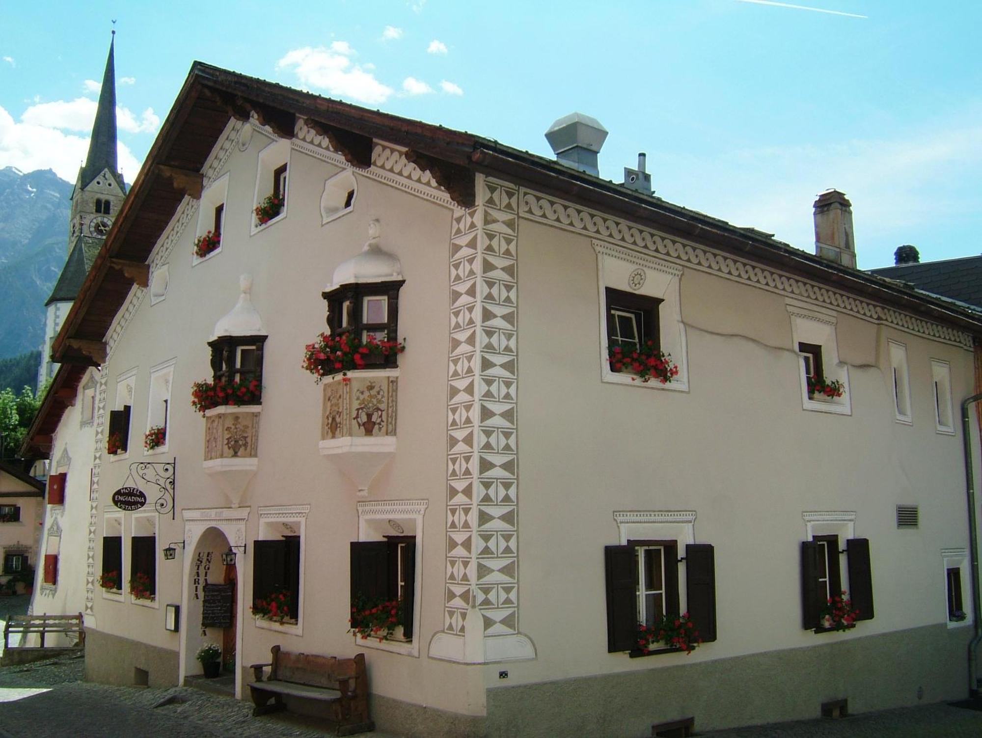 Hotel Engiadina Scuol Zewnętrze zdjęcie